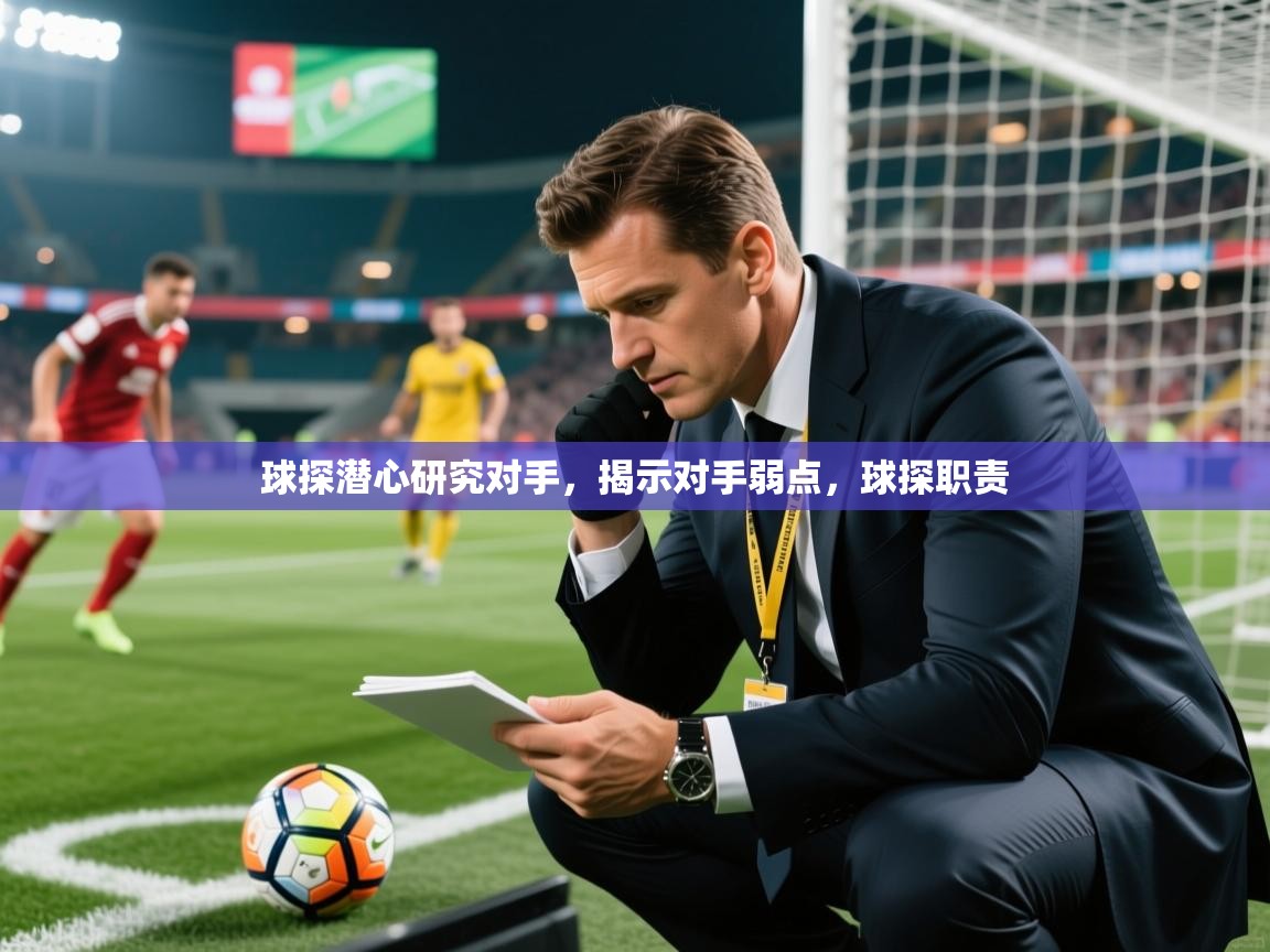 球探潜心研究对手，揭示对手弱点，球探职责