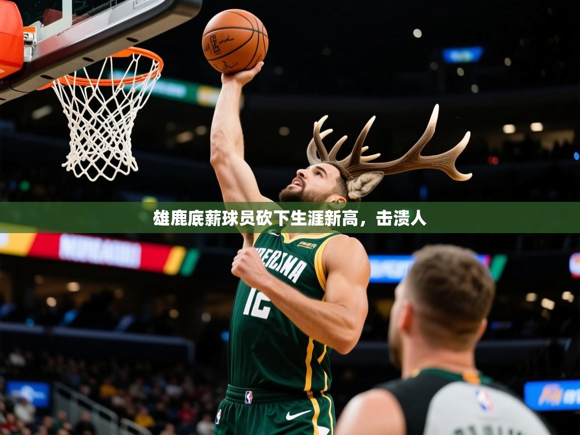 雄鹿底薪球员砍下生涯新高，击溃人