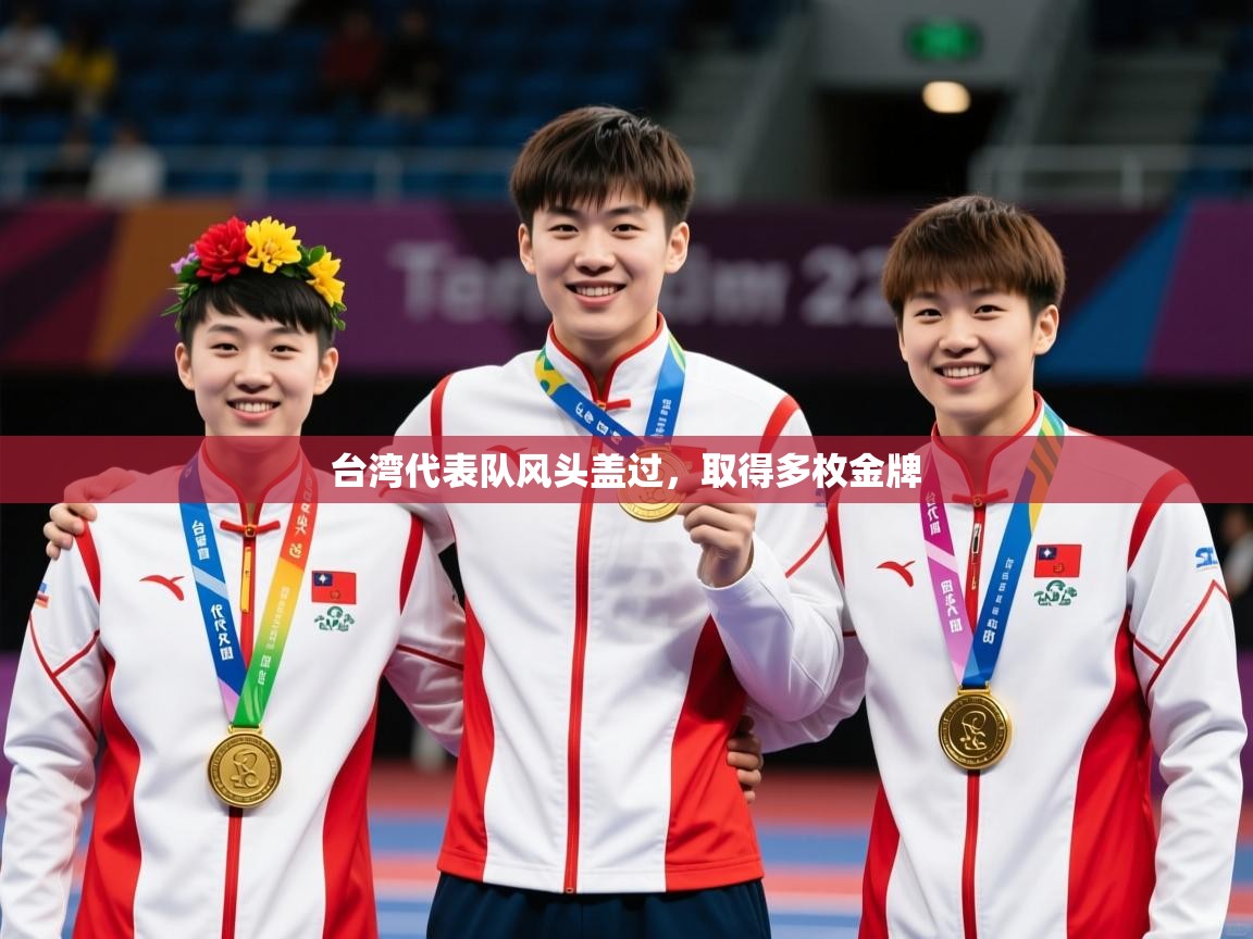 台湾代表队风头盖过，取得多枚金牌